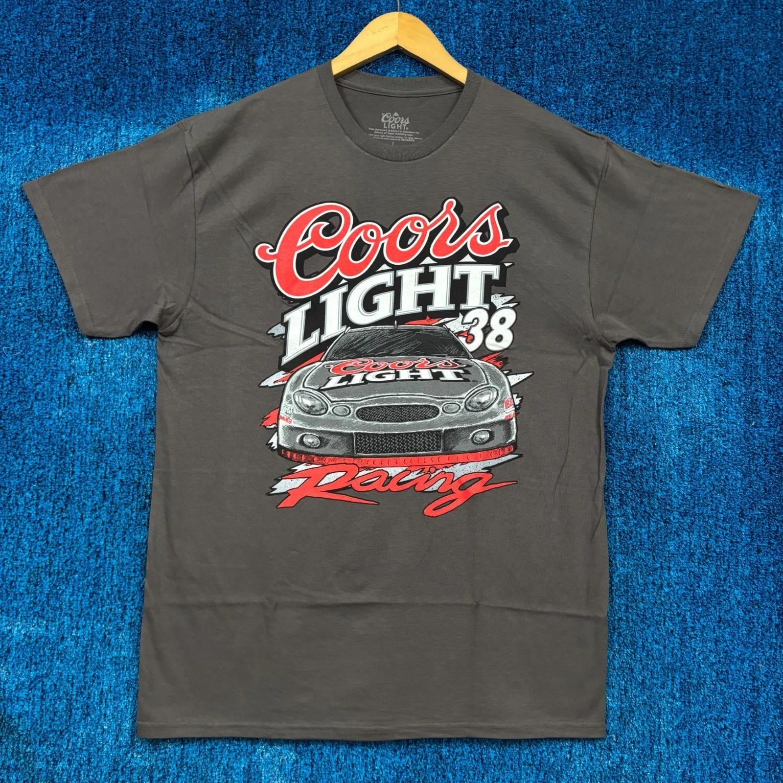 

Coors Light Racing Team Number 38 Car Illustration Art Tee L L
