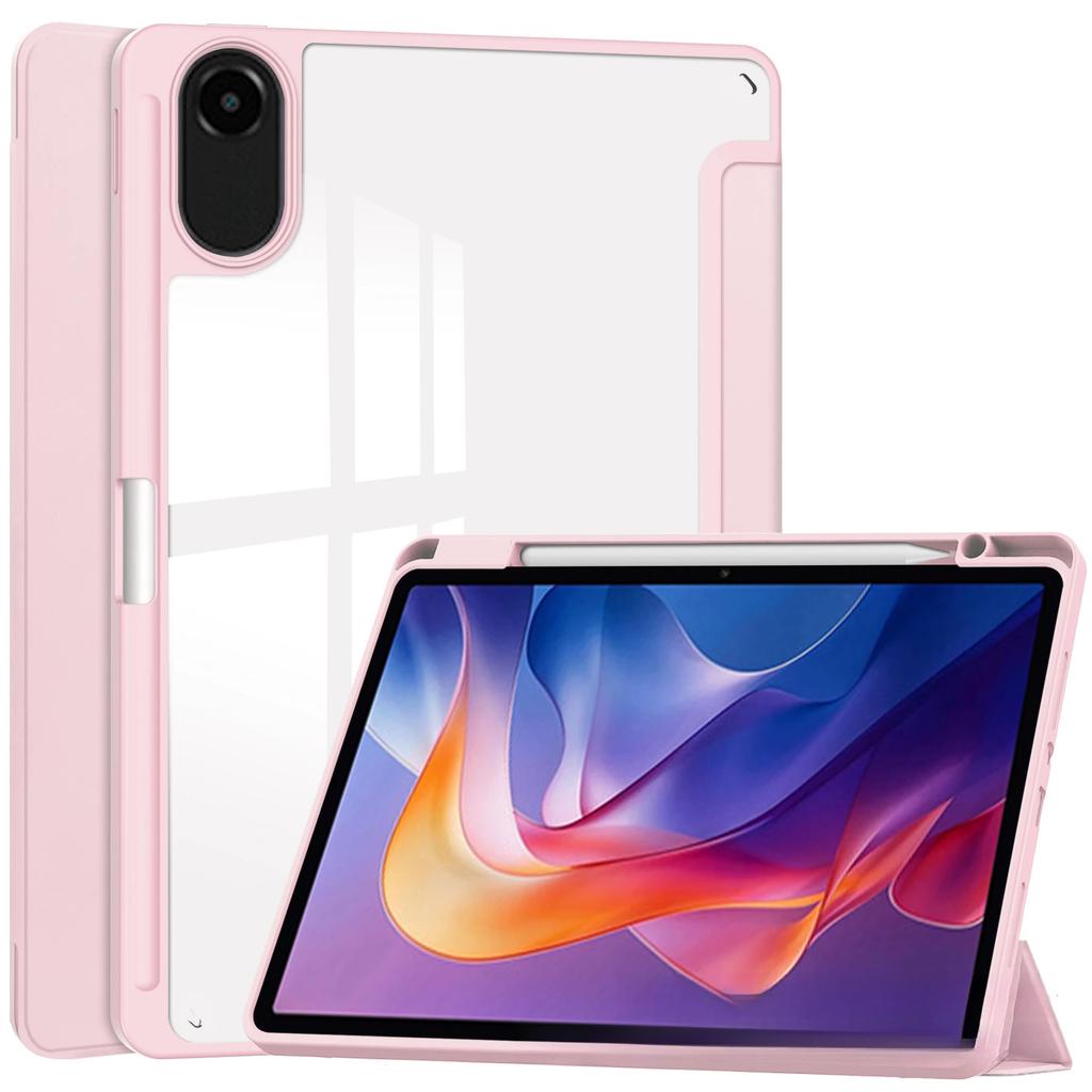 Tablet Case For Xiaomi Redmi Pad 2 Case 11inch Tri-Fold Acrylic Pen Slot