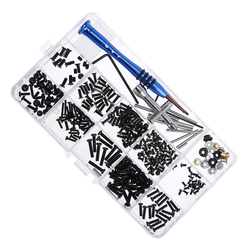 1 Set For Wltoys 144010 144001 144002 124016 124017 124018 124019 Rc Car Parts Metal Upgrade Retrofit Screw Tool Box