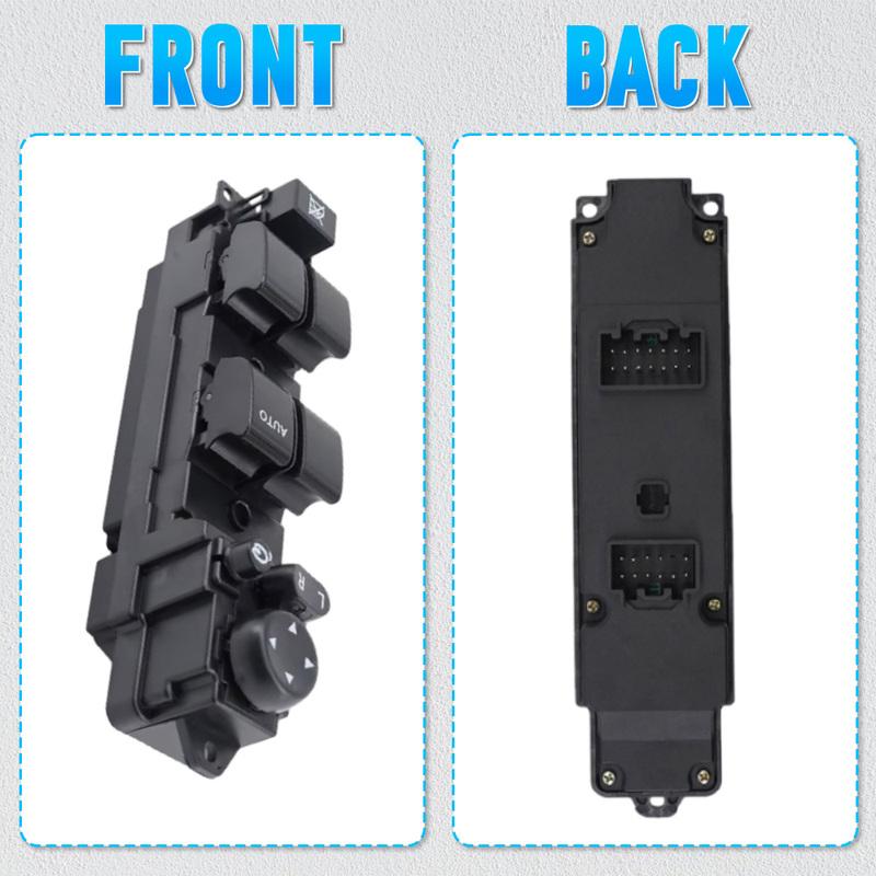 DF82-66-350A For Mazda 2 2008-2012 ABS Black Electric Power Window Switch D652-66-350A DF8266350A D65266350A
