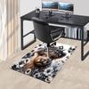1PC cow butterfly Extra Large Non Slip Floor carpet, Office, family, bedroom Large Area Rug Indoor Rugs, Vibrant Colors
