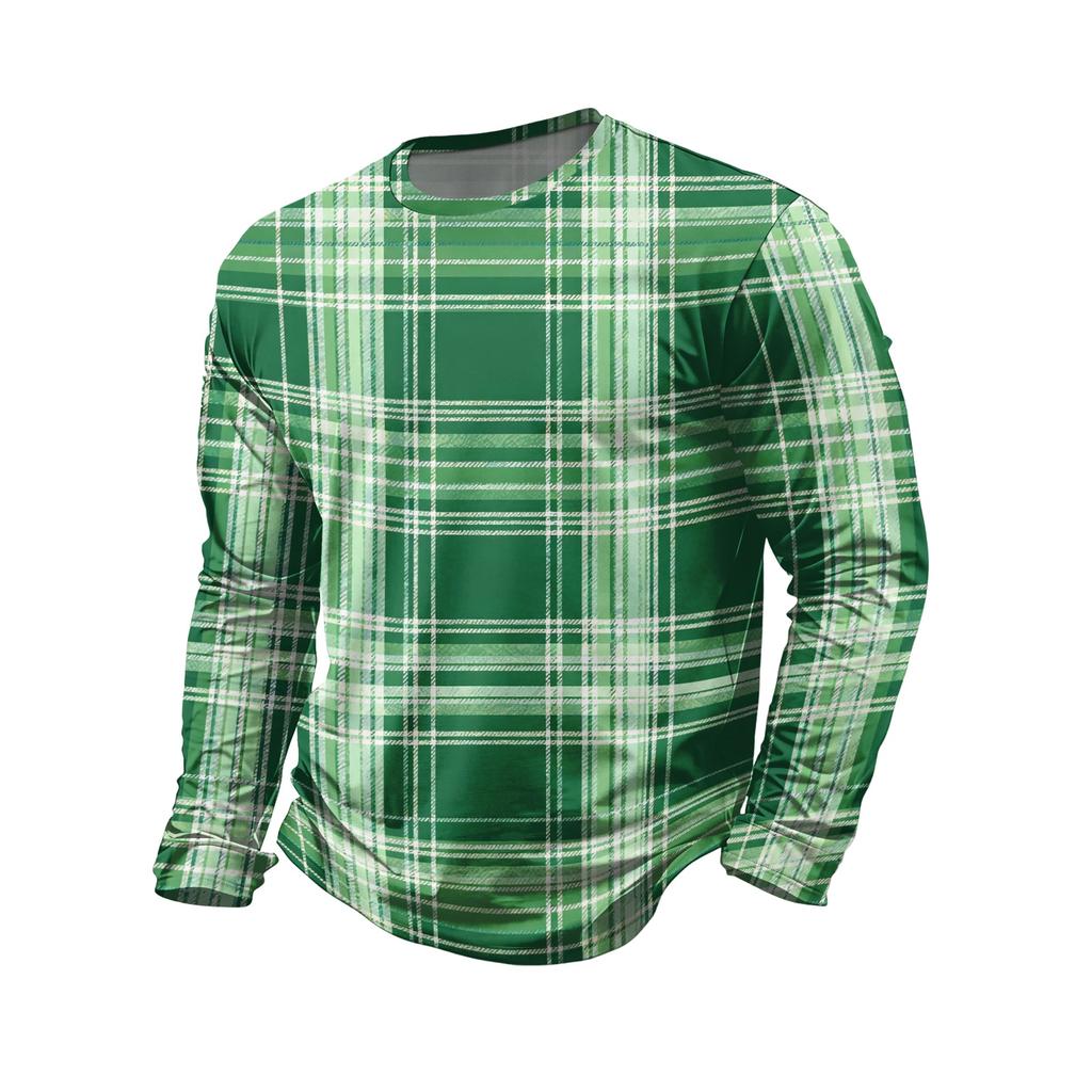 Men's Neck Long Sleeve T-Shirt