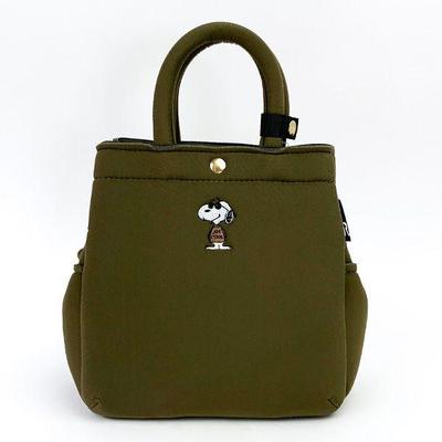 Snoopy PEANUTS IPBRPlielePeanuts7Z Mini torba na zakupy Khaki Rootote