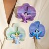 1/10Pcs 3D Butterfly Orchid Brooch Simulation Elegant Plants Brooch For Women Girls Pretty Flowers Jewelry Clothes Backpack Pins