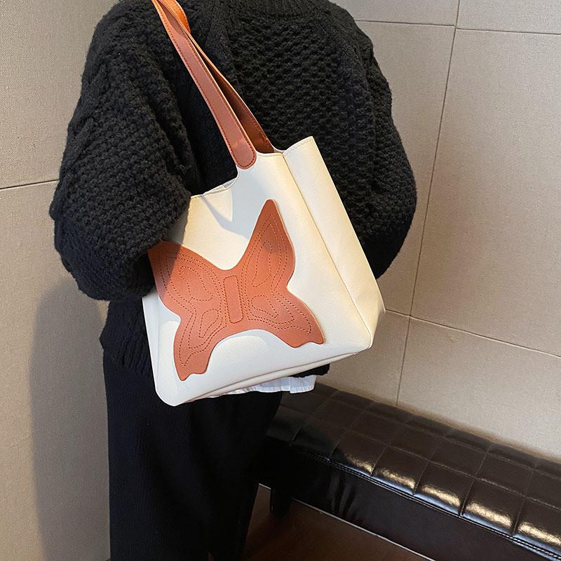 Stylish And Fashionable Winter Tote Bag For Casual Commuting And School With Large Capacity