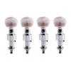 Pearled Banjo Pegs Tuning 4 Head Tuner Tone Keys Musical Instrument Parts Set