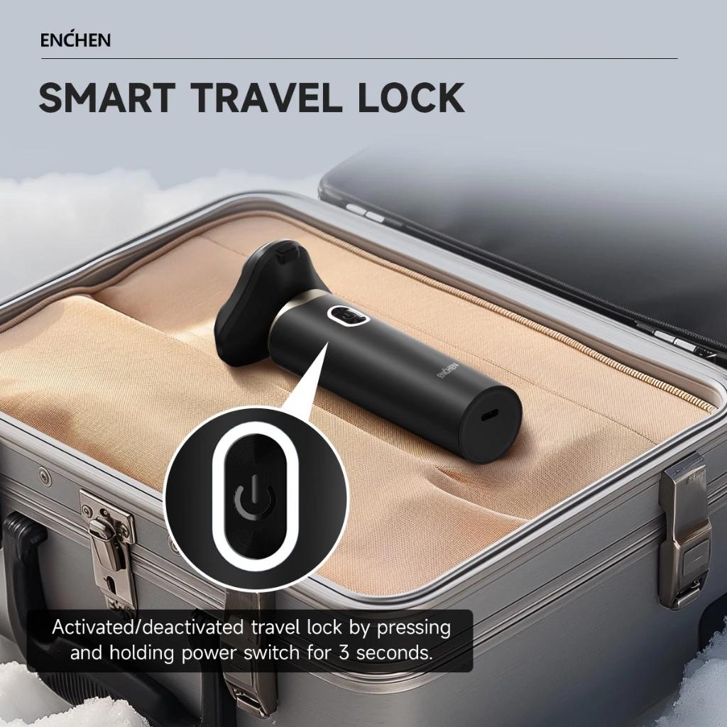 Xiaomi ENCHEN Blackstone 6 Elektrický rotační holicí strojek Magnetická stříhací hlava Přenosný zastřihovač vousů