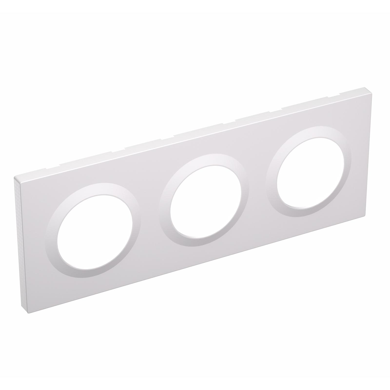 

SONOFF EF3G 3-Gang Wall Switch Frame Plastic Junction Box Module Enclosure, 228x86mm