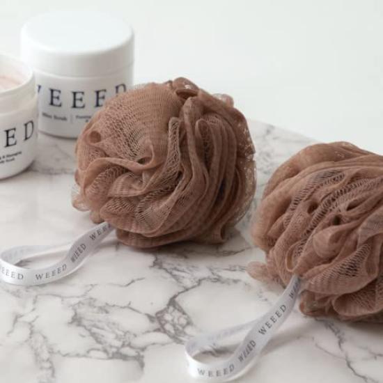 WEEED Original Foaming Fluffy Foaming Net for Body Soap and Skin Care Net, Rich, (Single)