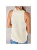 Women's Halter Tank Top Sleeveless Racerback Loose Knit Cami Sweater Vest