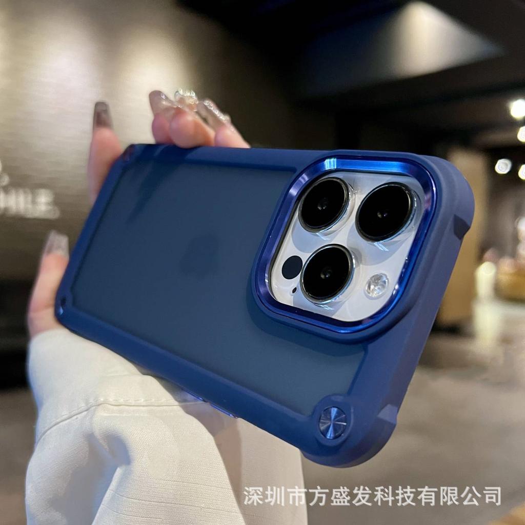 Applicable iPhone15promax Mobile Phone Case Super Anti-drop Apple 14 Transparent Protective Case 13 Wholesale 12