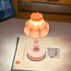 Night Light Mini Flower Shape Soft Glow Warm Light Desk Lamp with Adjustable Brightness Touch Control Portable Table Lamp