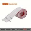 1M PVC Floor Cable Protector Self Adhesive Wire Cover Flexible Cable Duct Cord Hider For Home Office Desk TV Computer Wires