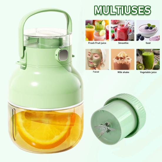Fruit Juicer Portable Personal Blender BPA-Free Easy to Clean Rechargeable