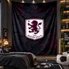 Duvara Asılan Goblen Aston Villa Futbol Baskılı Kumaş Salon Yatak Odası Ev Dekorasyonu İçin