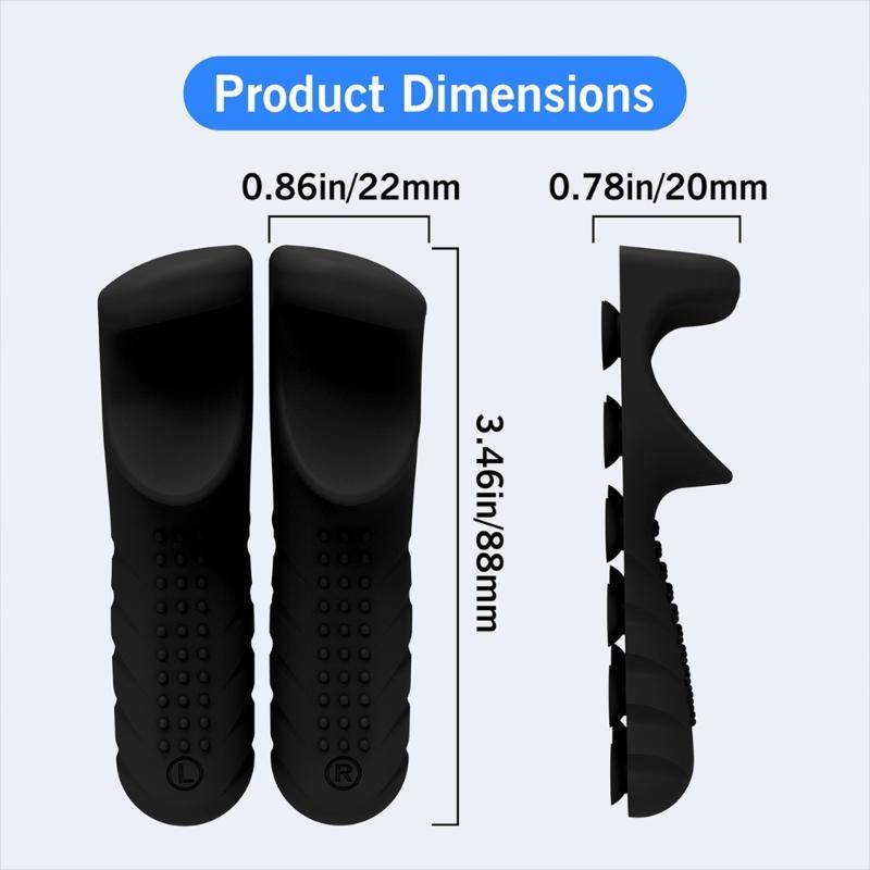 Ergonomischer Tablet Gaming Griff Schnellinstallation ABS Controller Unterstützung für mehrere Geräte Stabil Rutschfest Tragbare Handauflage