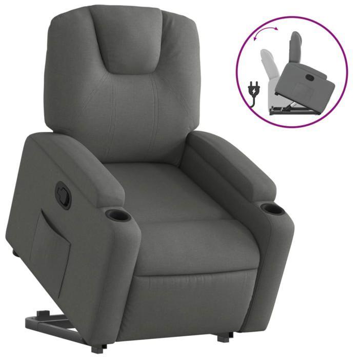 VidaXL Recliner, Relaxation Chair with Adjustable Backrest and Footrest, Living Room Seat, 3204369