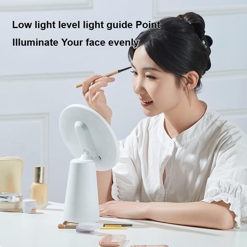 Rechargeable LED Makeup Mirror with Fill Light - Suitable for Vanity Tabletop Makeup Mirror