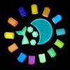 20g Polvere Fluorescente Vernice Luminosa Pigmento Resina Epossidica Pittura Fai da Te Unghie Brilla al Buio Trucco Pittura Corporea Decorazione Festa