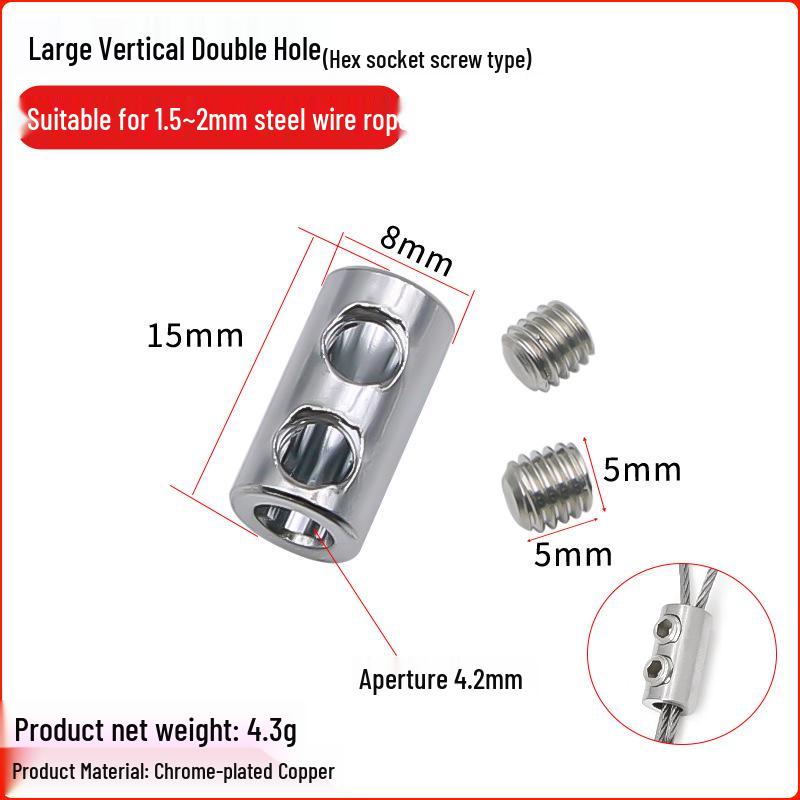 Adjustable Transparent Rubber-Coated Steel Wire Picture Hanging Device with Locking Line and Aluminum Sleeve Safety Rope
