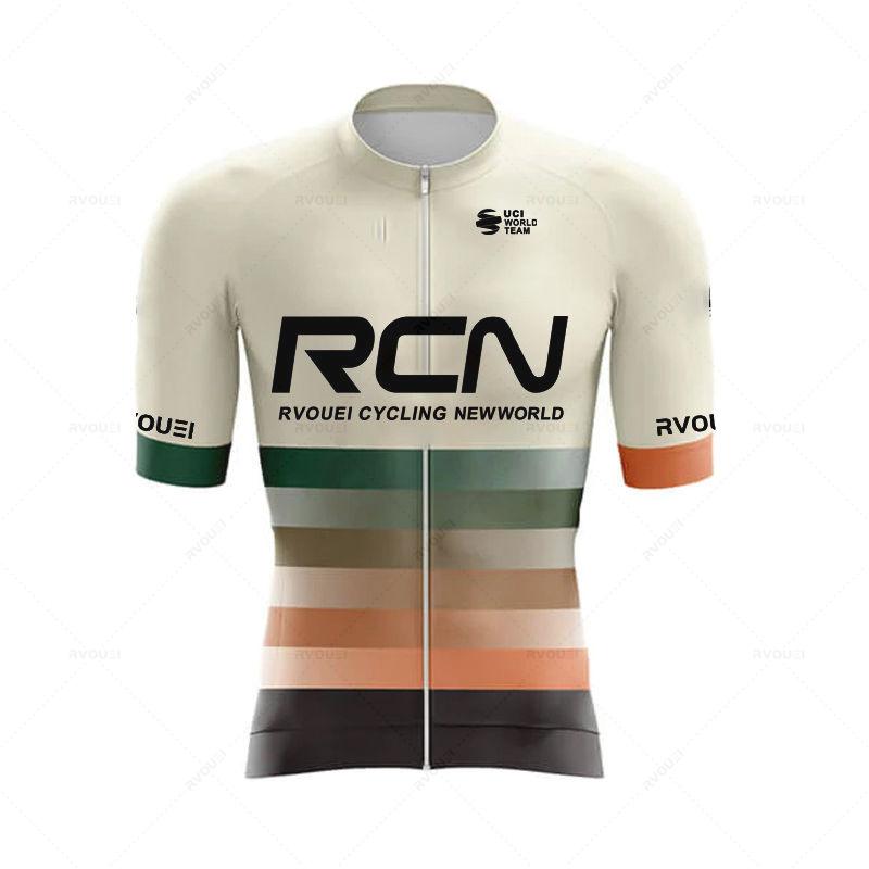 Rcn Summer Men's Clothing Cycling Shorts Mtb Cycle Jersey Complete Male Uniform Road Jacket Pants Gel Bicycle Suit Sports Set