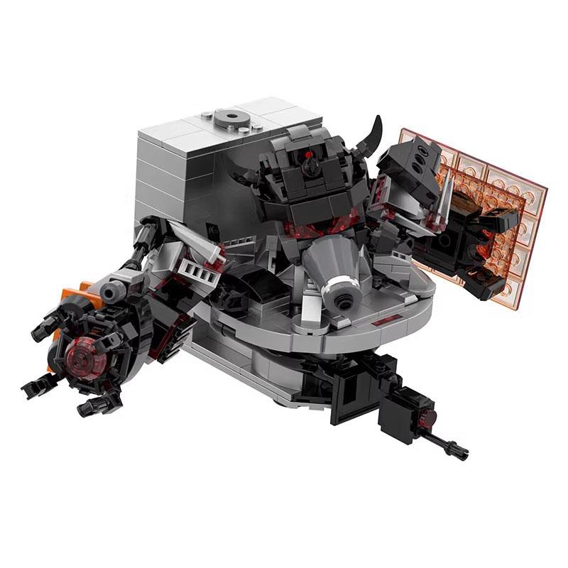 MOC Maze House Toilet Battle Monitor Toilet Legion Gather Summary Boy Mech Puzzle Assembly Building Blocks