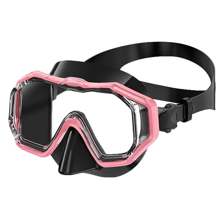 Silicone Wide Skirt Kids  Swim & Snorkel Goggles & Mask Child