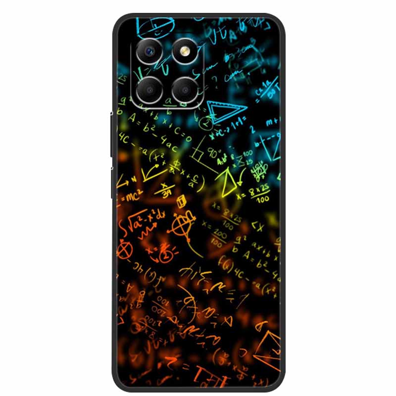Für Honor 70 Lite Hülle Weiches TPU Silikon Bemalte Katze Schwarze Rückabdeckungen Für Huawei Honor70 Lite RBN-NX1 Hüllen Honor 70Lite 5G Tasche