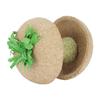 Apple Core Hamster Bowl Timothy Grass Straw Rope Natural Funny Hamster Chewing Toy for Dwarf