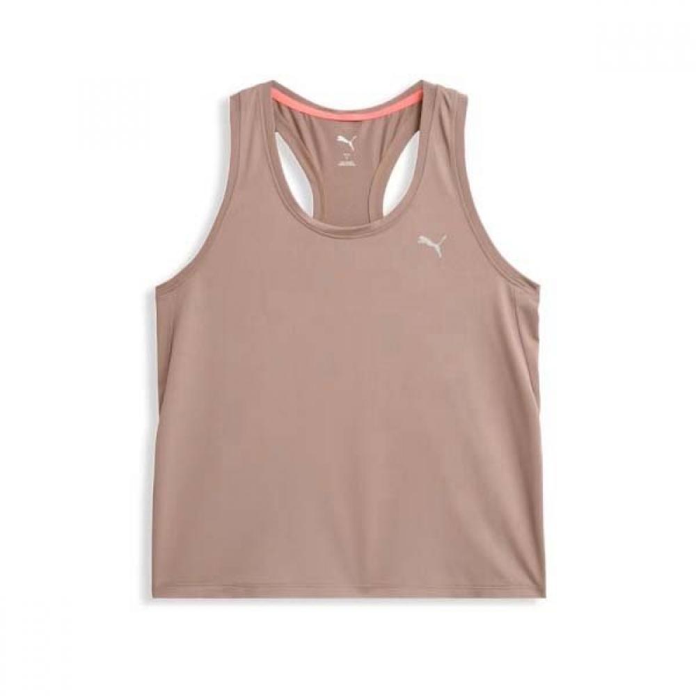 Puma Women S Running SleeveleSS Run Club Tank W Rc Tank 01 Sandstone/L(100)