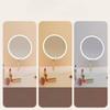 3 Color Lights LED Makeup Mirror Adjustable Lighted Desktop Mirrors  Women