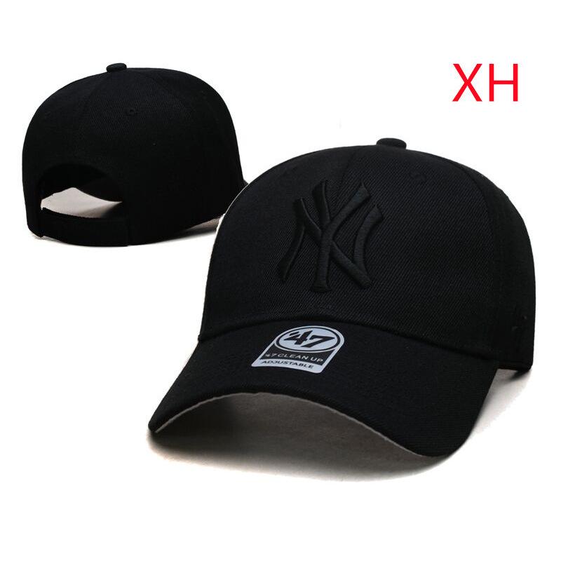 Berretto da baseball unisex 47Brand NY/LA ricamato con visiera rigida - Multicolore