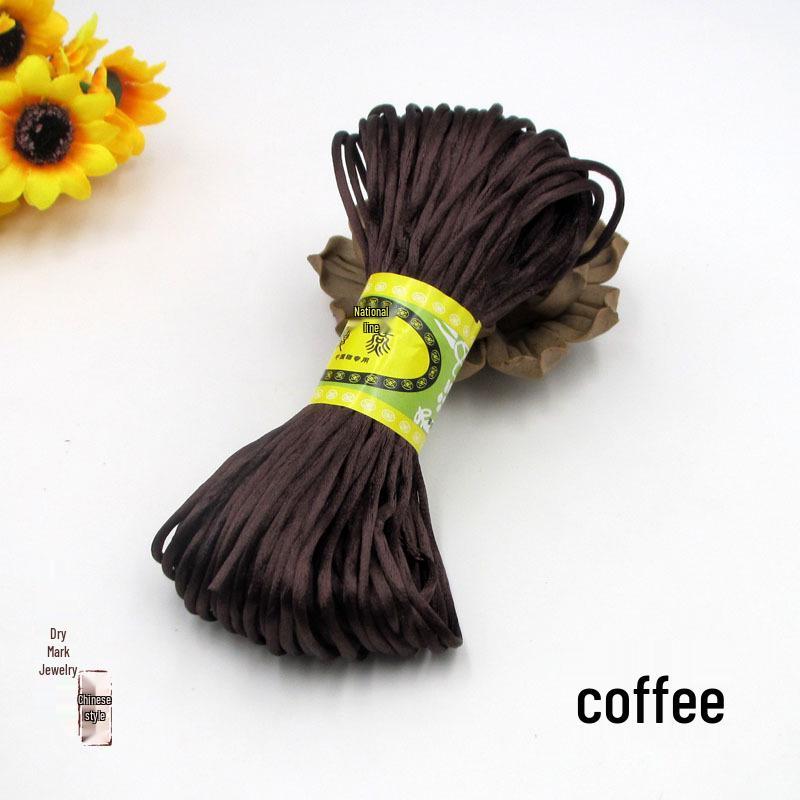 Jade Thread No. 5 DIY Woven Jewelry Cord for Chinese Knot Making