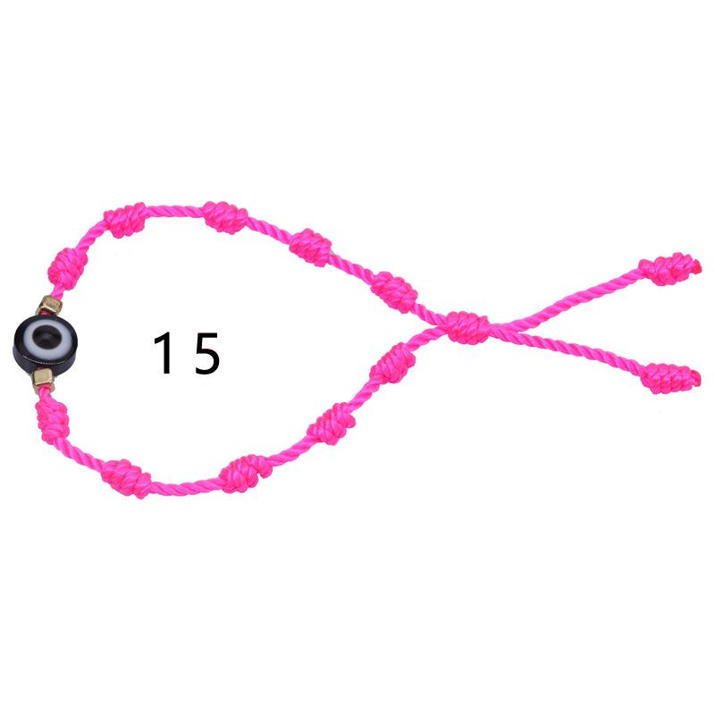 Evil Eye Crystal Beaded Adjustable Bracelet for Boys & Girls