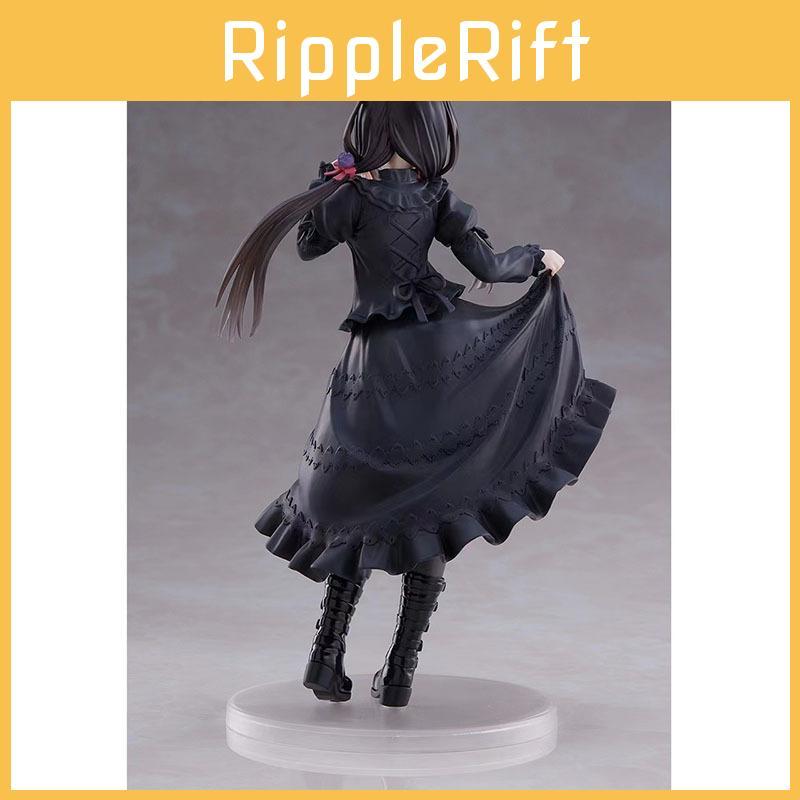 Exquisite Pvc Figurine Of Kurumi Tokisaki In Elegant Dress Stand Pose For Collectors