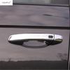 Car Door Handle Decoration Protection Cover Trim For Volkswagen Jetta Mk7  -  ABS Chrome / Black Accessories Exterior