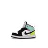 Air Jordan 1 Mid TD Pastel Baby Sneakers White Volt Green-Glow 640735-175