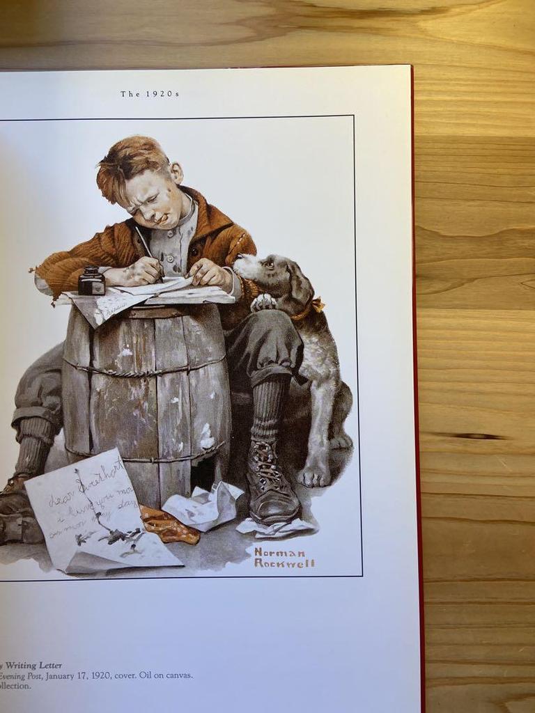 [USED] Norman Rockwell Art Book (Large)