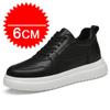 Mode Mode Männer Casual Schuhe Männer Low Cut Sneakers Atmungsaktive Höhe Zunehmende Schuhe 6/8/10CM Dicke Sohle Strapazierfähiges Männliches Schuhwerk