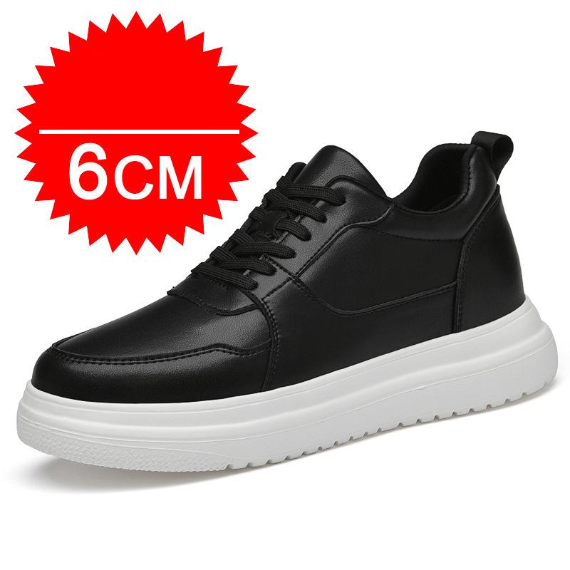 Mode Mode Männer Casual Schuhe Männer Low Cut Sneakers Atmungsaktive Höhe Zunehmende Schuhe 6/8/10CM Dicke Sohle Strapazierfähiges Männliches Schuhwerk