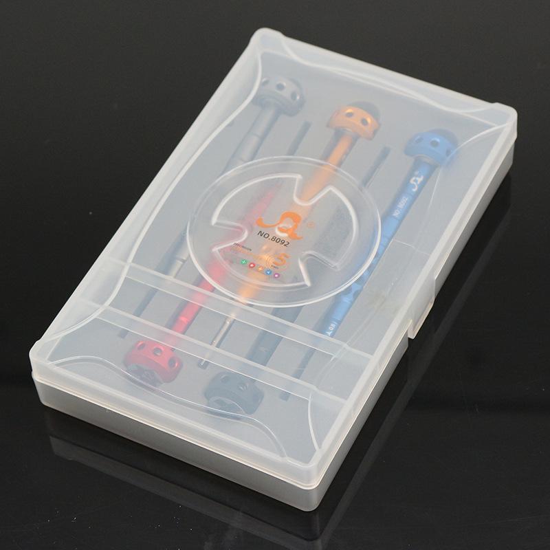 5-in-1 Precision Screwdriver Set for Mobile Phone Repair with Hollow Design and Silent Bearing Tail Cap
