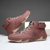 Autumn Winter Handmade Split Leather Boots Men Shoes Comfortable Ankle Boots For Men Casual Shoes Moccasins Men Boots