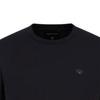 Emporio Armani Essentials Solid Logo Patch Crew Neck Pullover Long Sleeve T-Shirt Men tops Blue 8N1TR1-1JRGZ-0920