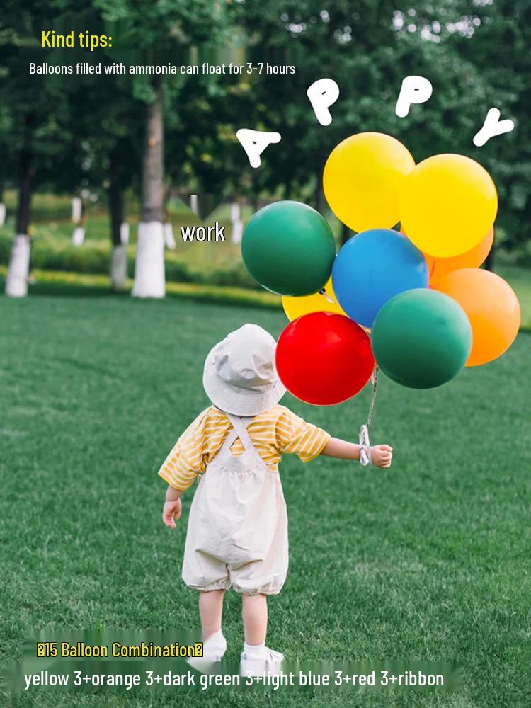 2nd Birthday Smiley Face Number Balloons for Kids - Outdoor Decoration & Photo Props (Boys & Girls)