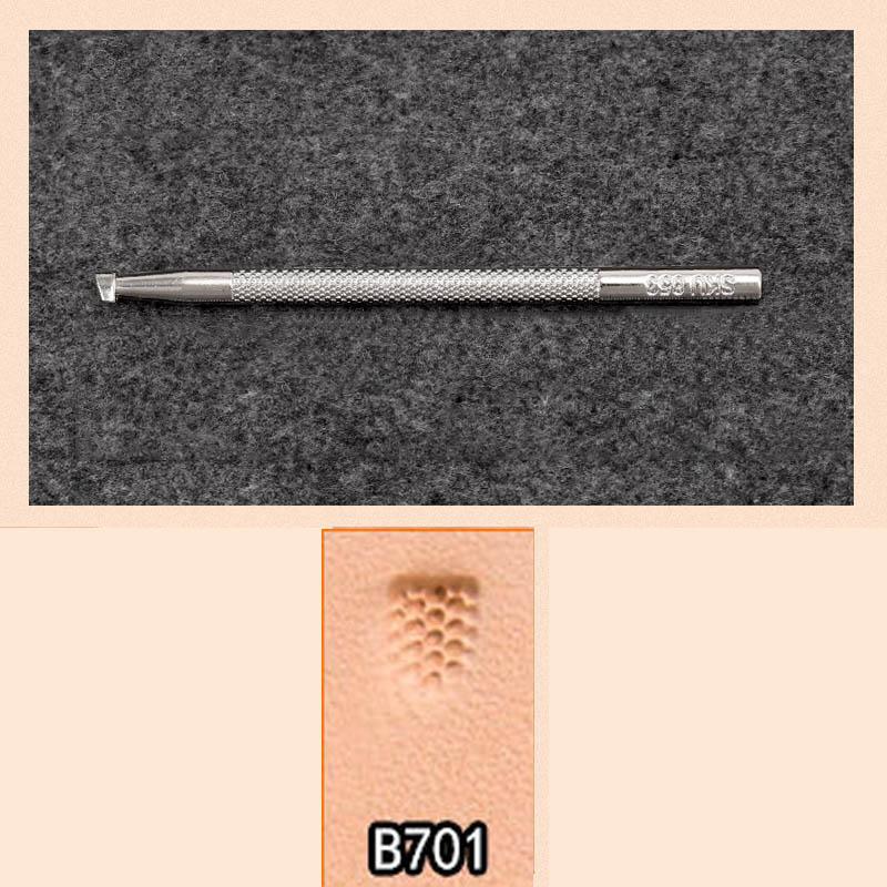 Leather Carving Printing Manual DIY Leather Alloy Printing Tools Special Printing Tools for Carving and Knocking Flowers K536