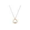 Swarovski Creativity Circle Elegante Imitation Kristall Halskette Damen Halskette Roségold 5202446