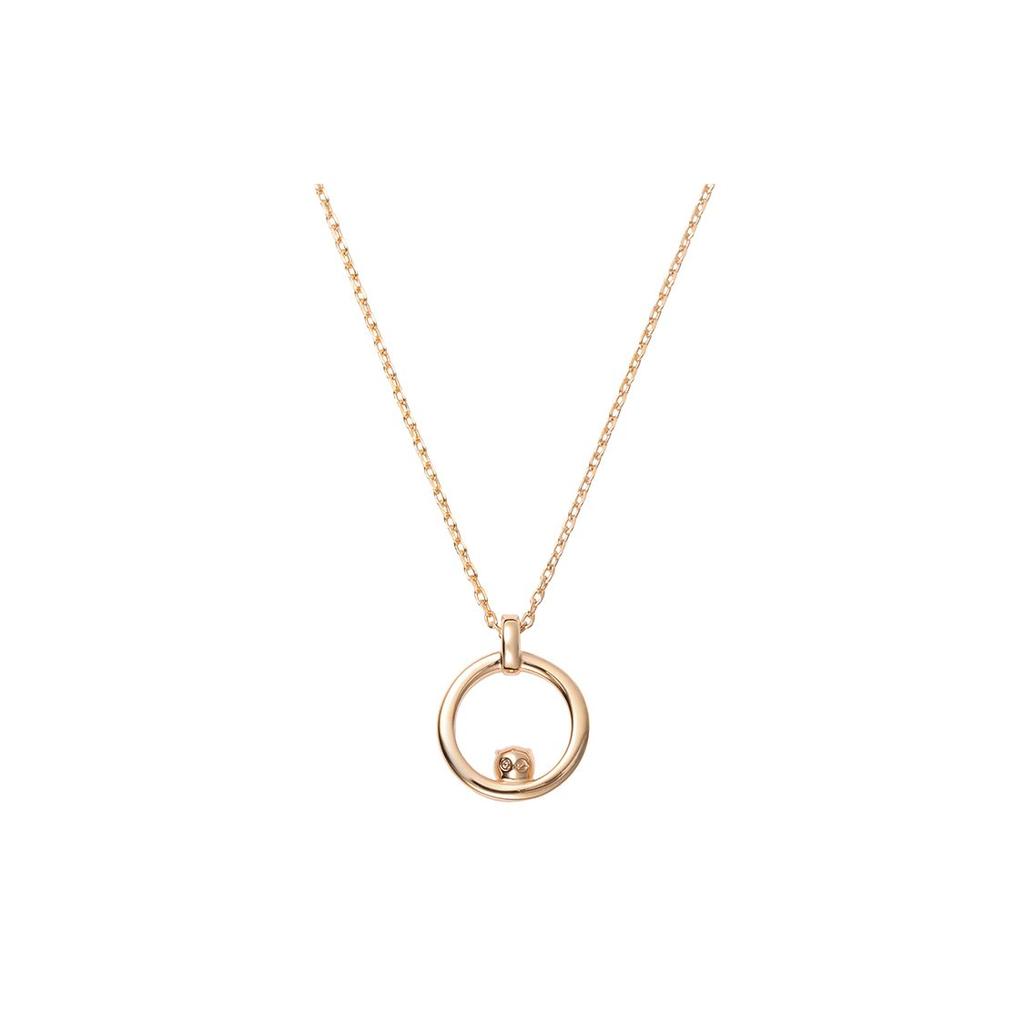 Swarovski Creativity Circle Elegante Imitation Kristall Halskette Damen Halskette Roségold 5202446