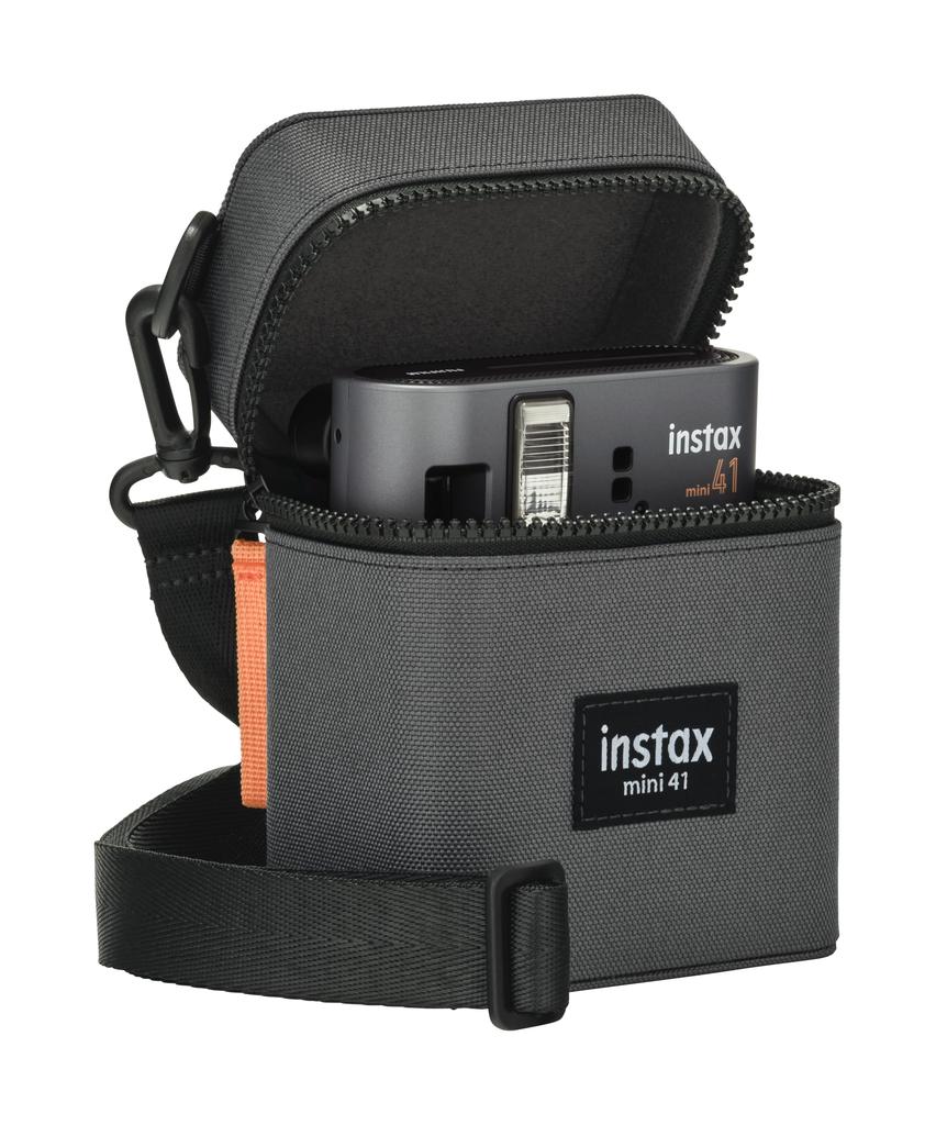 instax Fujifilm Instax Mini 41 Instant Camera Case Orange Compact Storage Genuine
