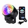 1PC Small Magic Ball Car Bracket Remote Control Atmosphere Light Crystal KTV Stage Rotating Shaking Head Light Colorful Lights