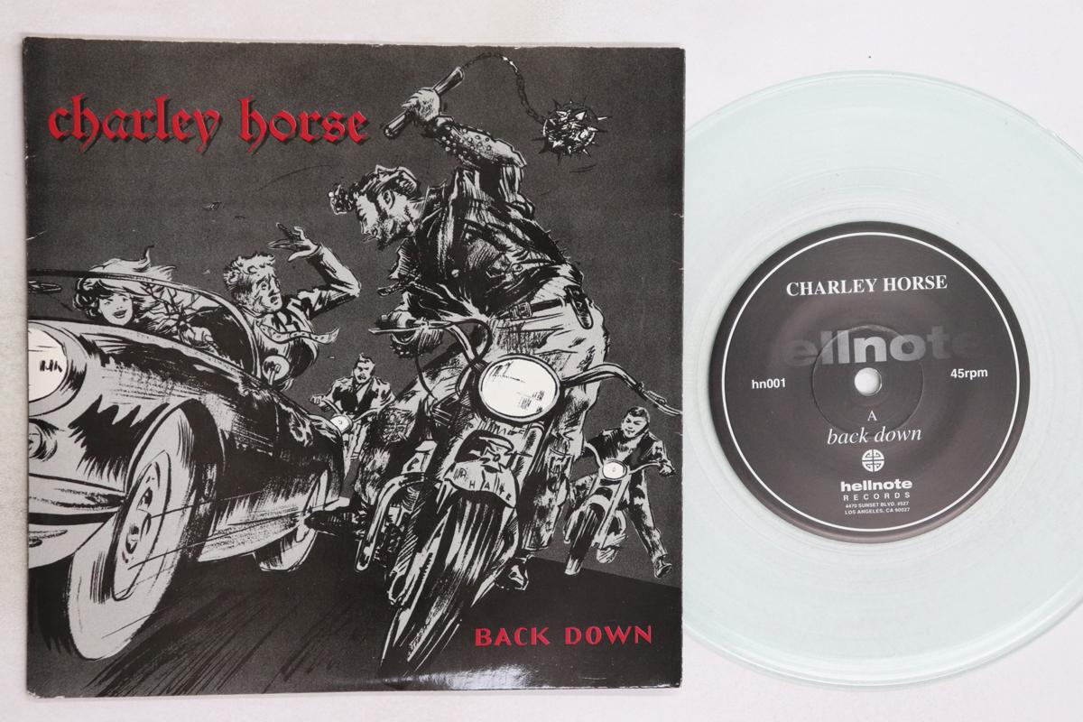 

7inch Record CHARLEY HORSE Back Down We All Fall Down HN002 HELLNOTE 1993 US Rock Used